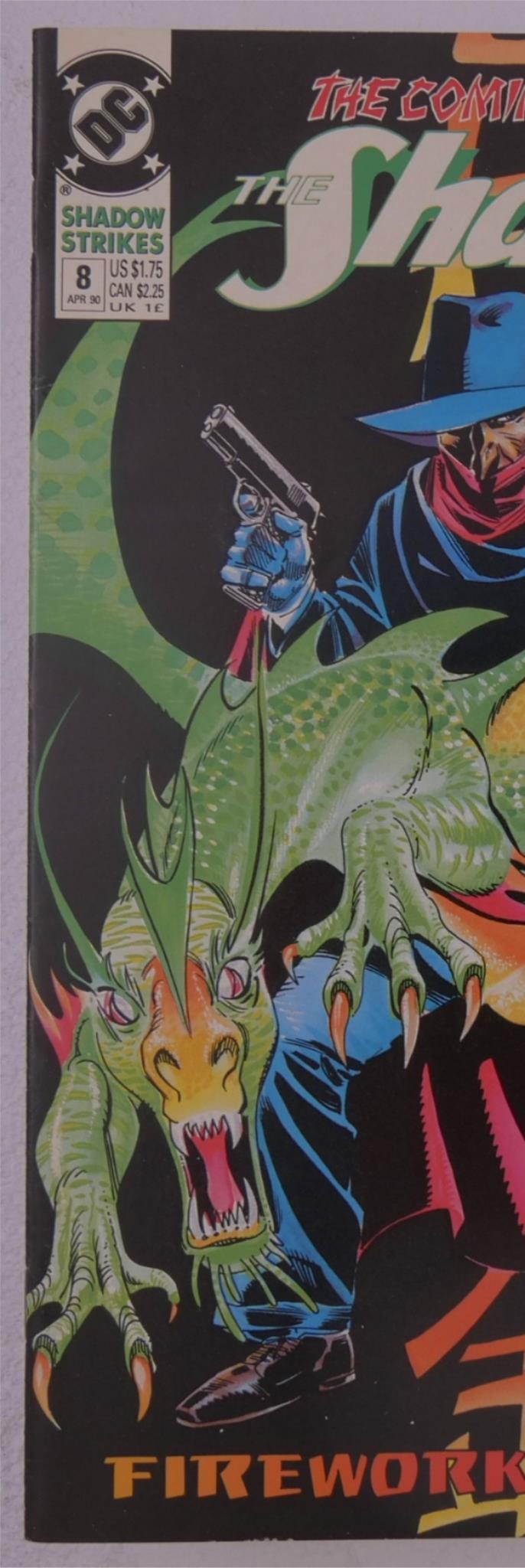 The Shadow Strikes #8 (DC Comics, 1990) Fireworks Part One