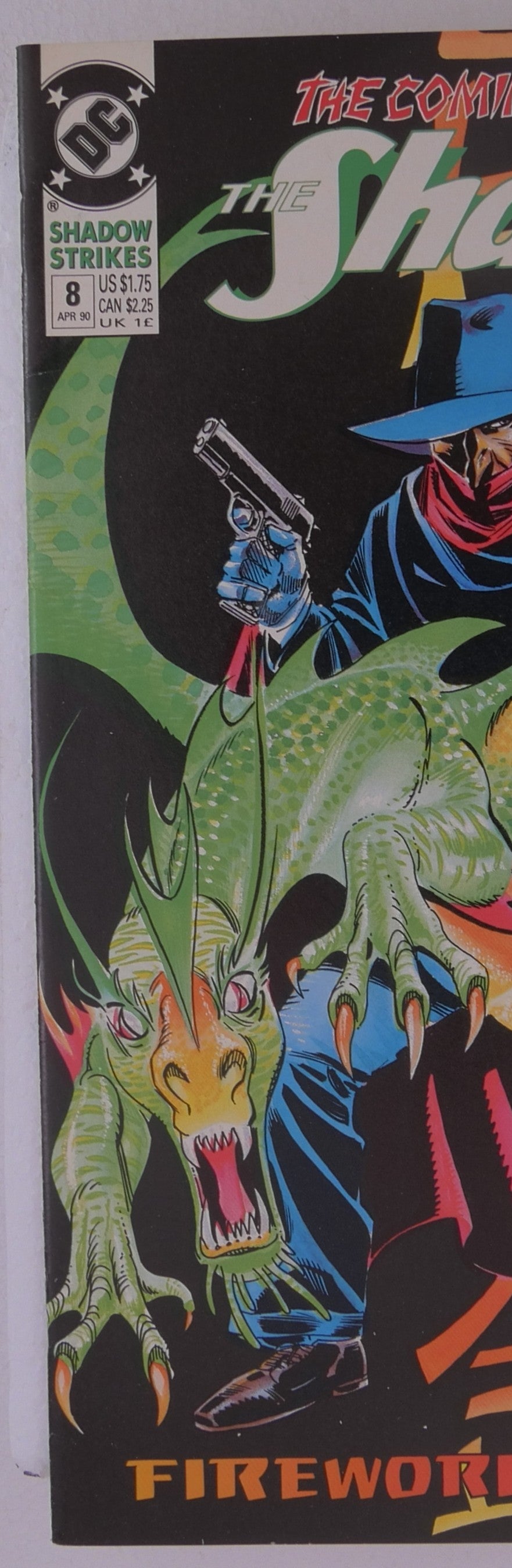 The Shadow Strikes #8 (DC Comics, 1990) Fireworks Part One