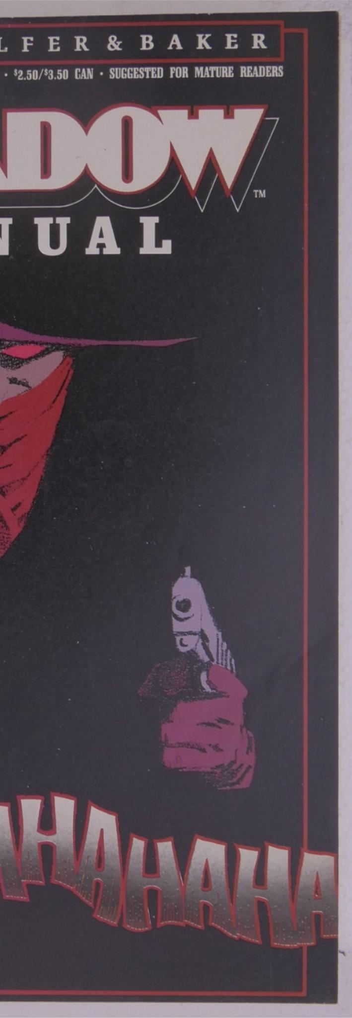 The Shadow Annual #2 (DC Comics, 1988) Hahahahaha Agents