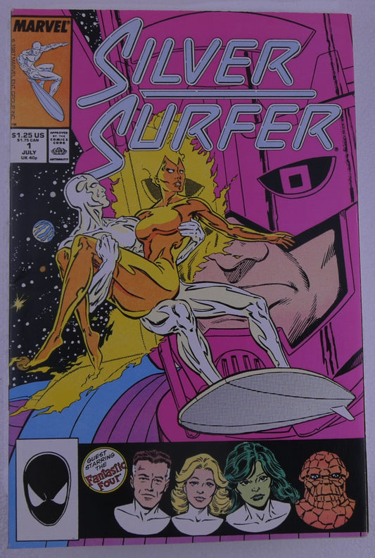 Silver Surfer 1 1987 Marvel Comics debut issue cover art