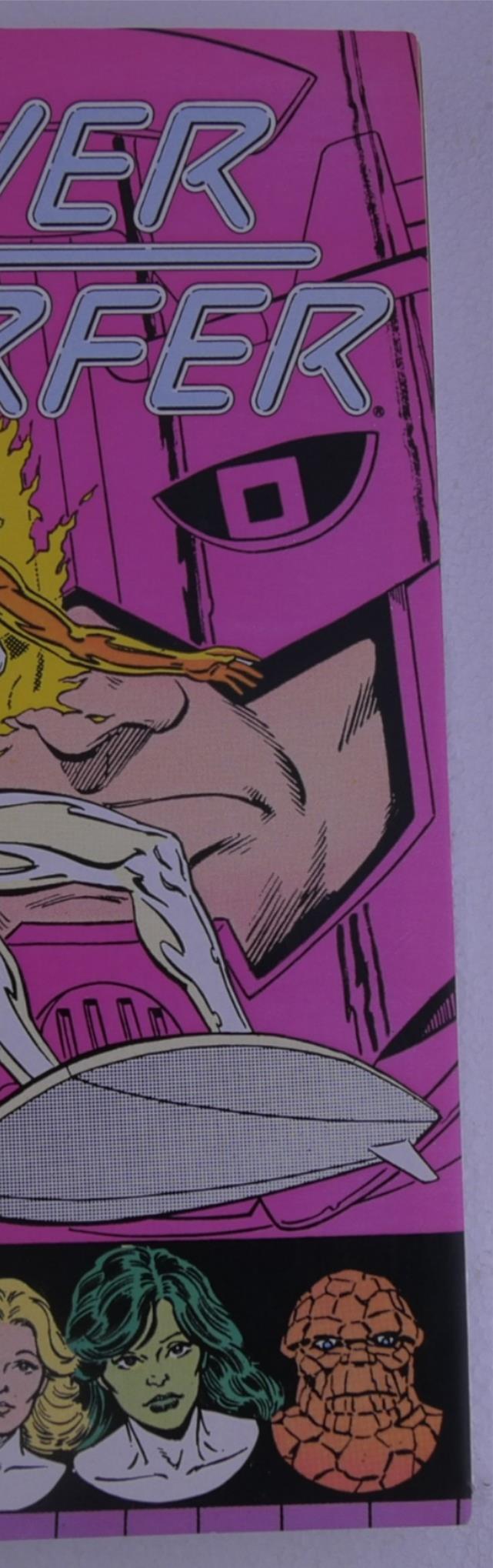 Silver Surfer #1 (1987) Marvel Comics Guest Fantastic Four