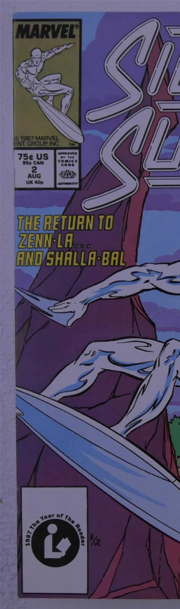 Silver Surfer #2 (Marvel, 1987) “Return to Zenn-La & Shalla-Bal”