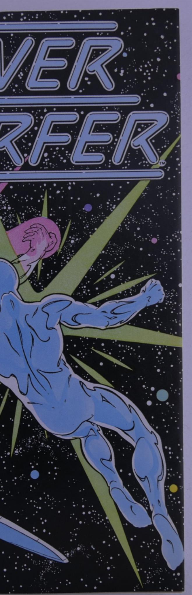 Silver Surfer #3 (1987 Marvel) Cosmic Battle Cover Direct Edition