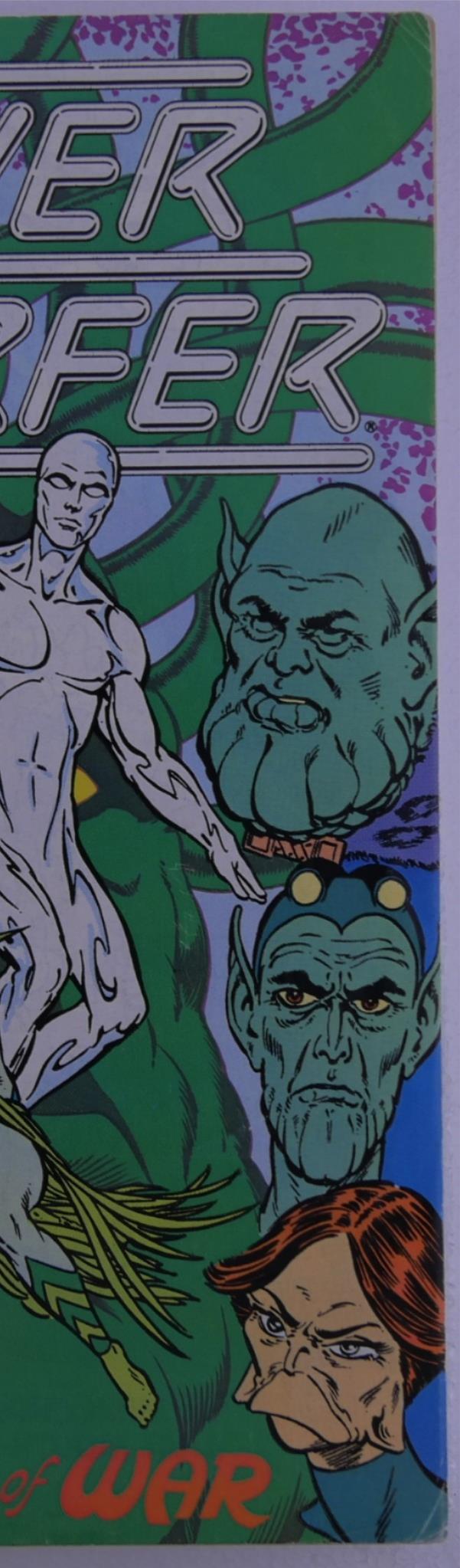 Silver Surfer #6 (1987) Direct Edition – “War” | Seeds of War Arc