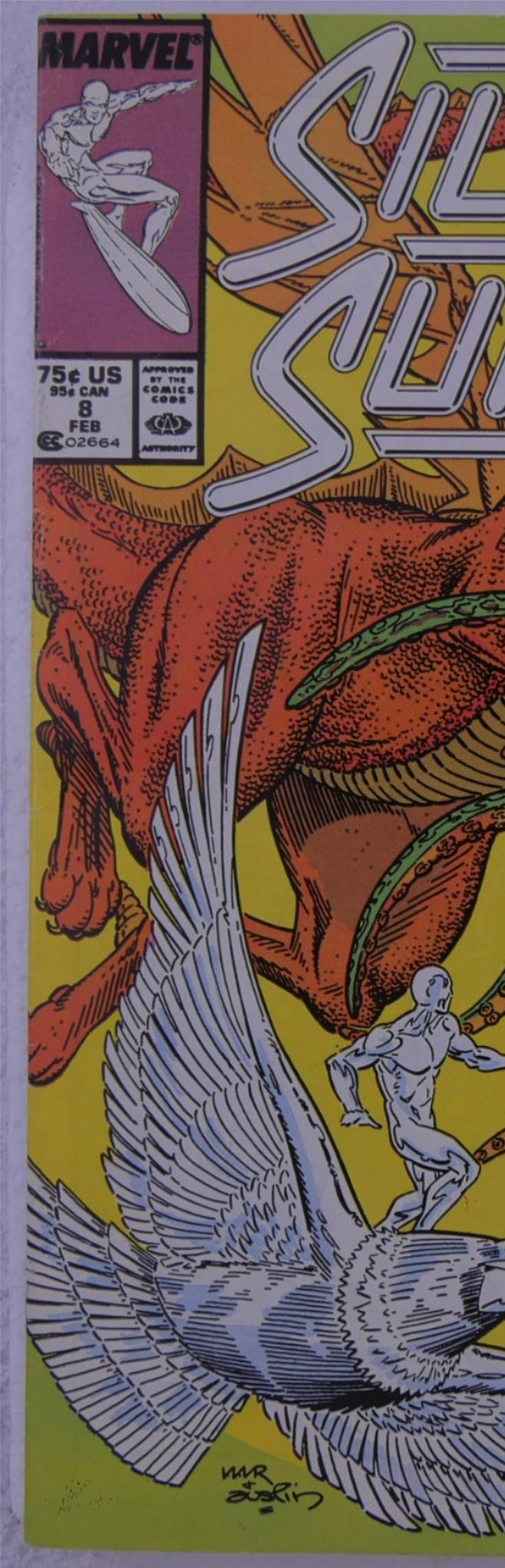Silver Surfer (Vol. 3) #8 (1988) Newstand Edition — “Soul, Sweet Soul”