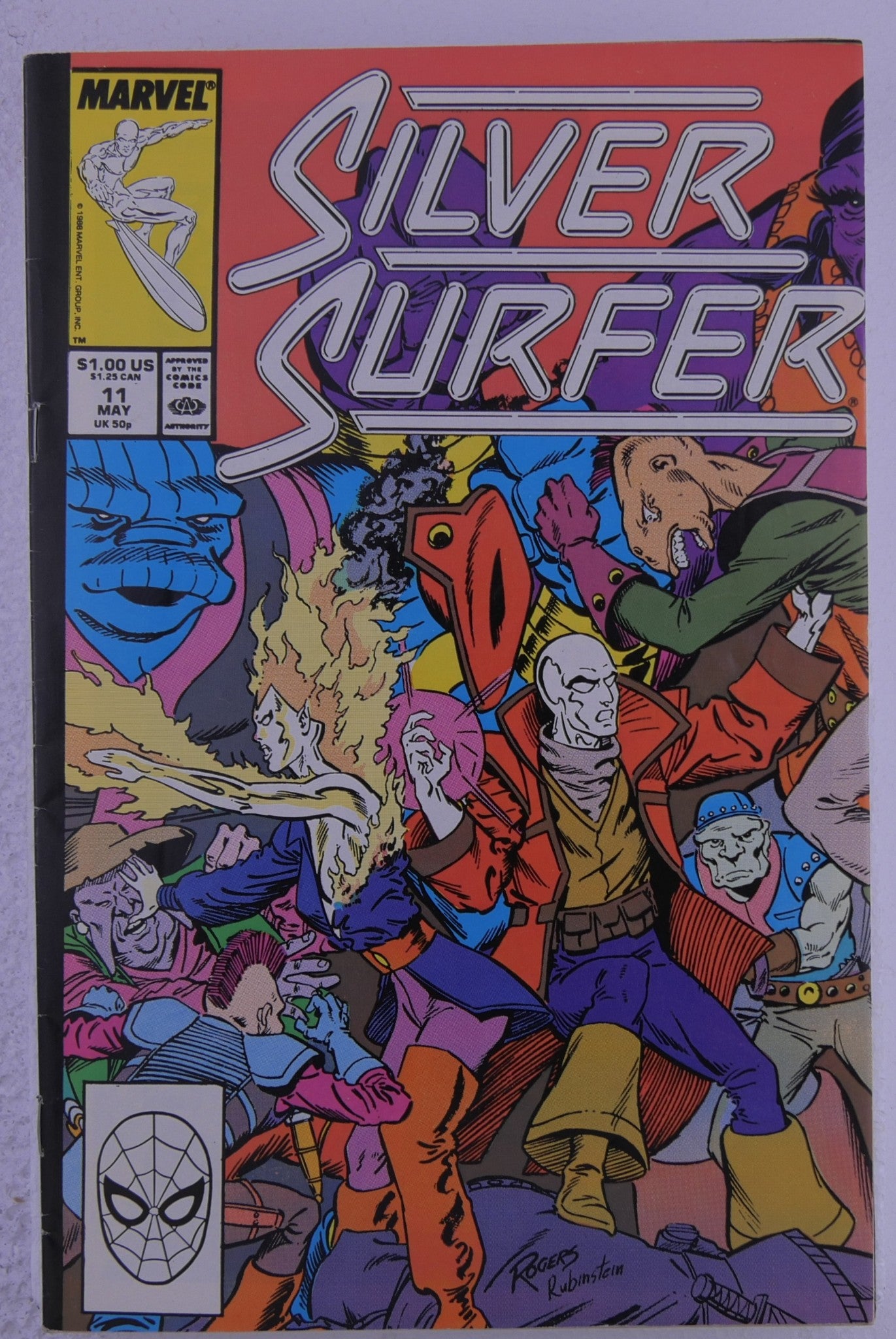 Silver Surfer Vol. 3 #11–15 (1987–1988) Nova Arc | Marvel Comics