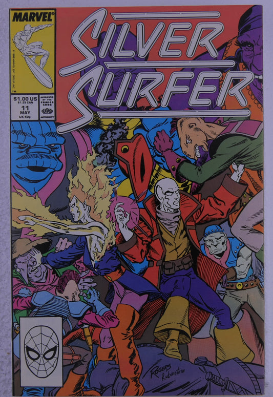 Silver Surfer Vol. 3 #11 (1988) Nova | DM Vault Co.