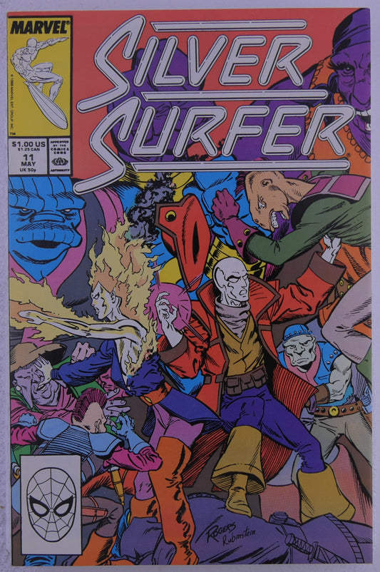 Silver Surfer Vol. 3 #11 (1988) Nova | DM Vault Co.