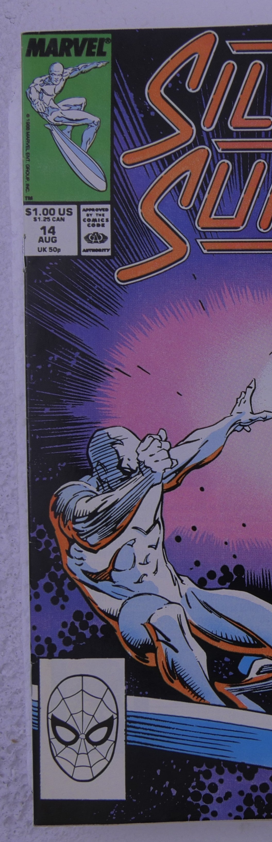 Silver Surfer Vol. 3 #14 (1988) Marvel | Mike Mignola Cover Art