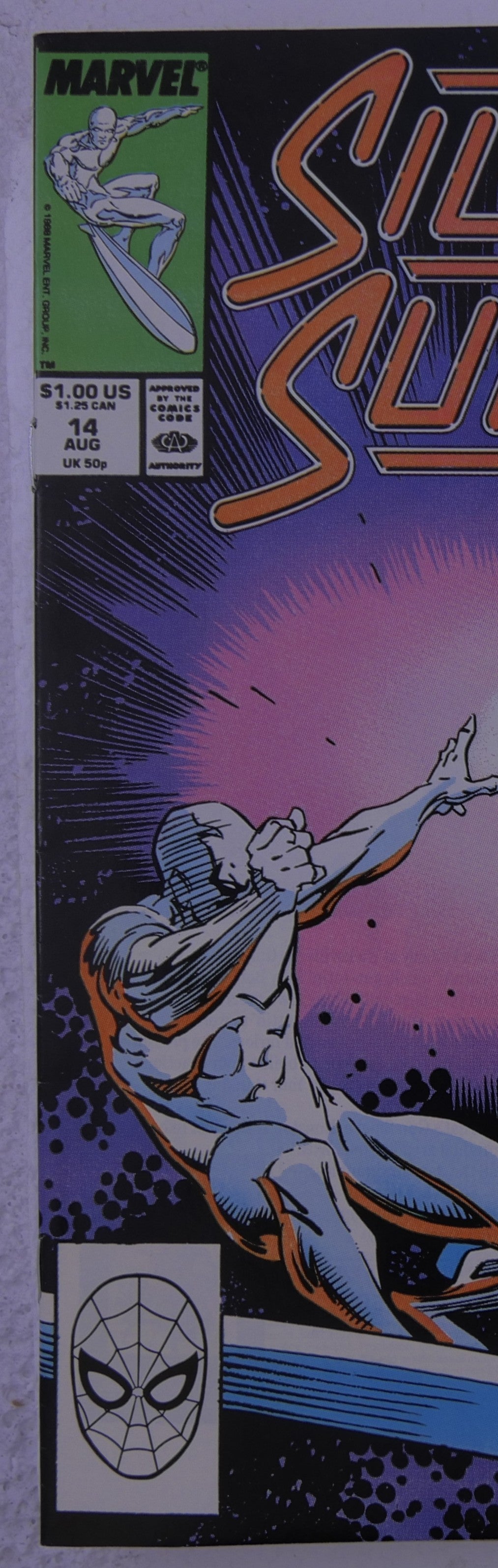 Silver Surfer Vol. 3 #14 (1988) Marvel | Mike Mignola Cover Art (Copy)