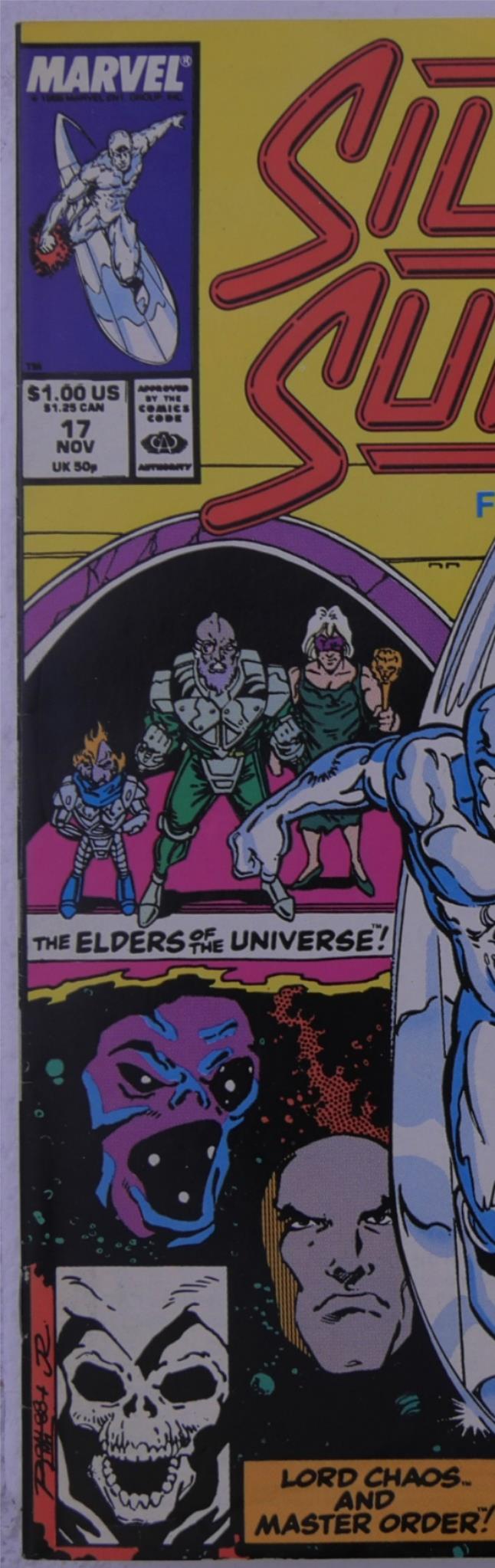 Silver Surfer Vol 3 #17 (1988) In-Betweeners & Elders of the Universe