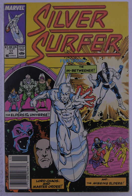 Silver Surfer Vol 3 #17 (1988) In-Betweeners & Elders of the Universe
