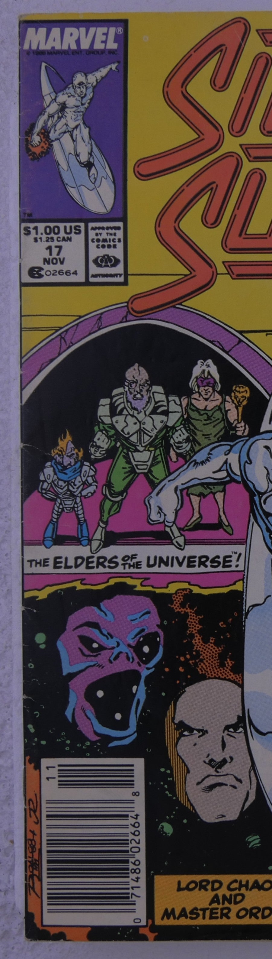 Silver Surfer Vol 3 #17 (1988) In-Betweeners & Elders of the Universe