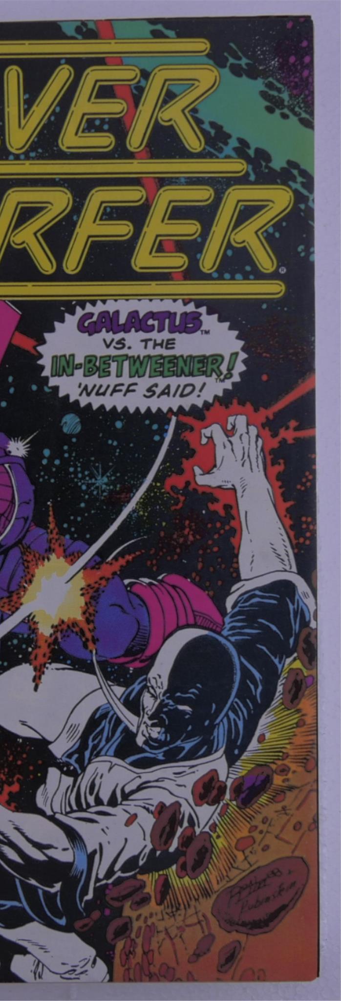 Silver Surfer #18 (Marvel, 1988) Galactus vs. The In-Betweener