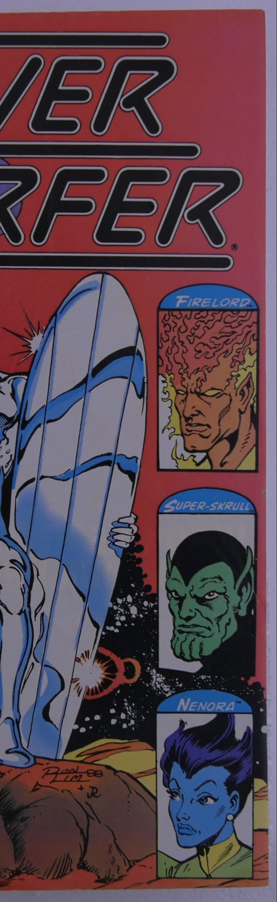 Silver Surfer #20 (Marvel, 1989) Nova Firelord Super-Skrull Reptyl