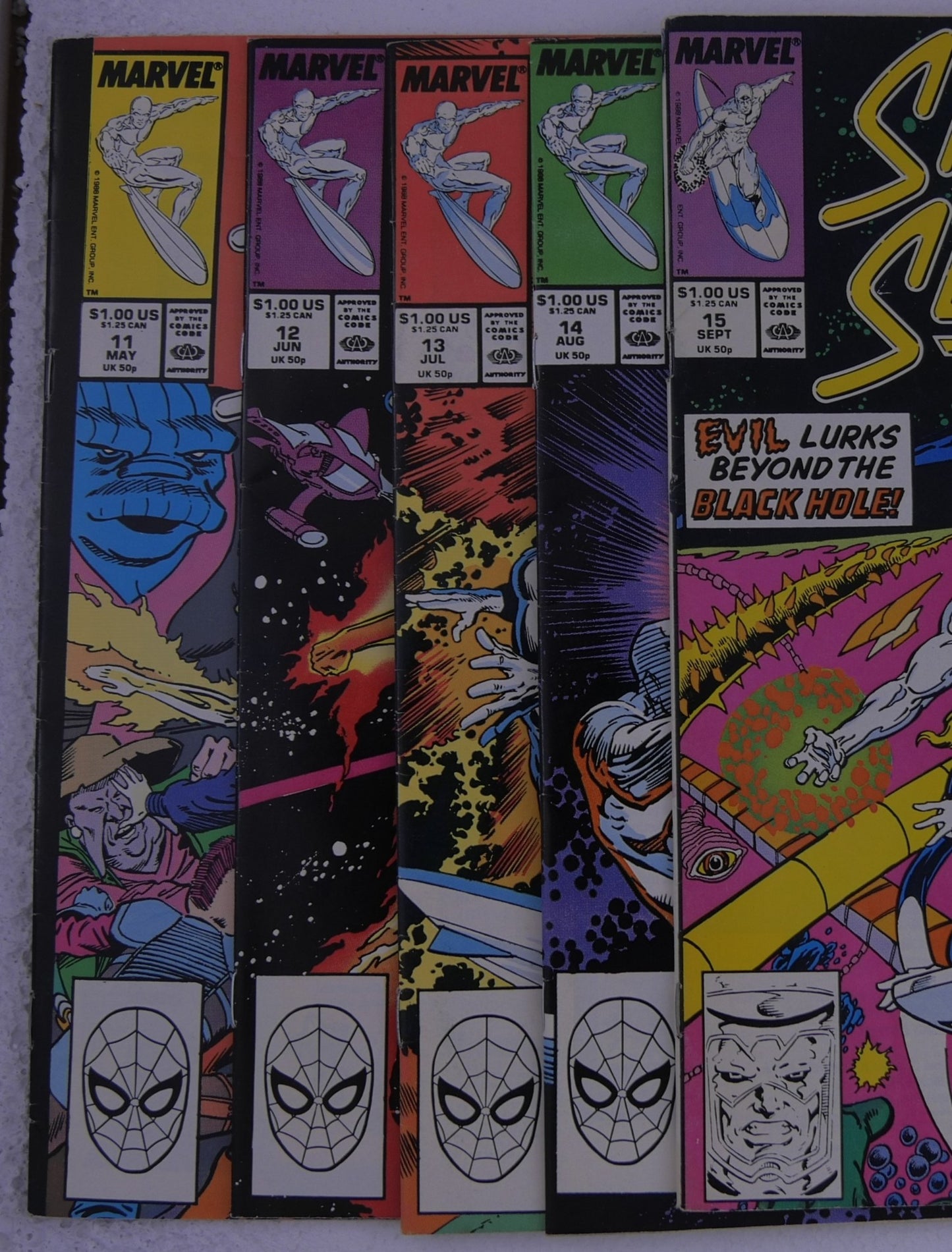 Silver Surfer Vol. 3 #11–15 (1987–1988) Nova Arc | Marvel Comics