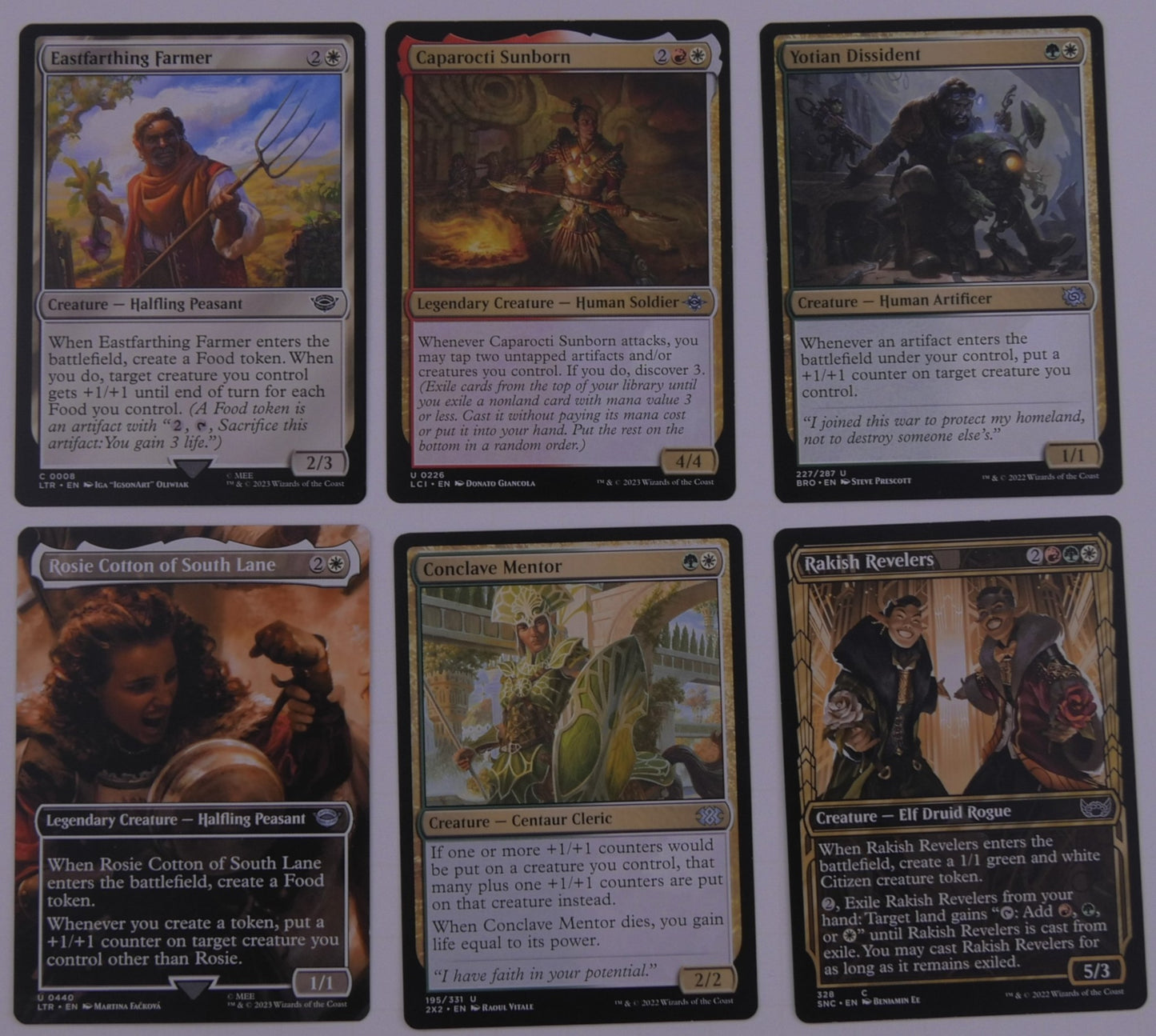 MTG Commander Starter Bundle – Rocco, Street Chef (15-Card Support Pack)