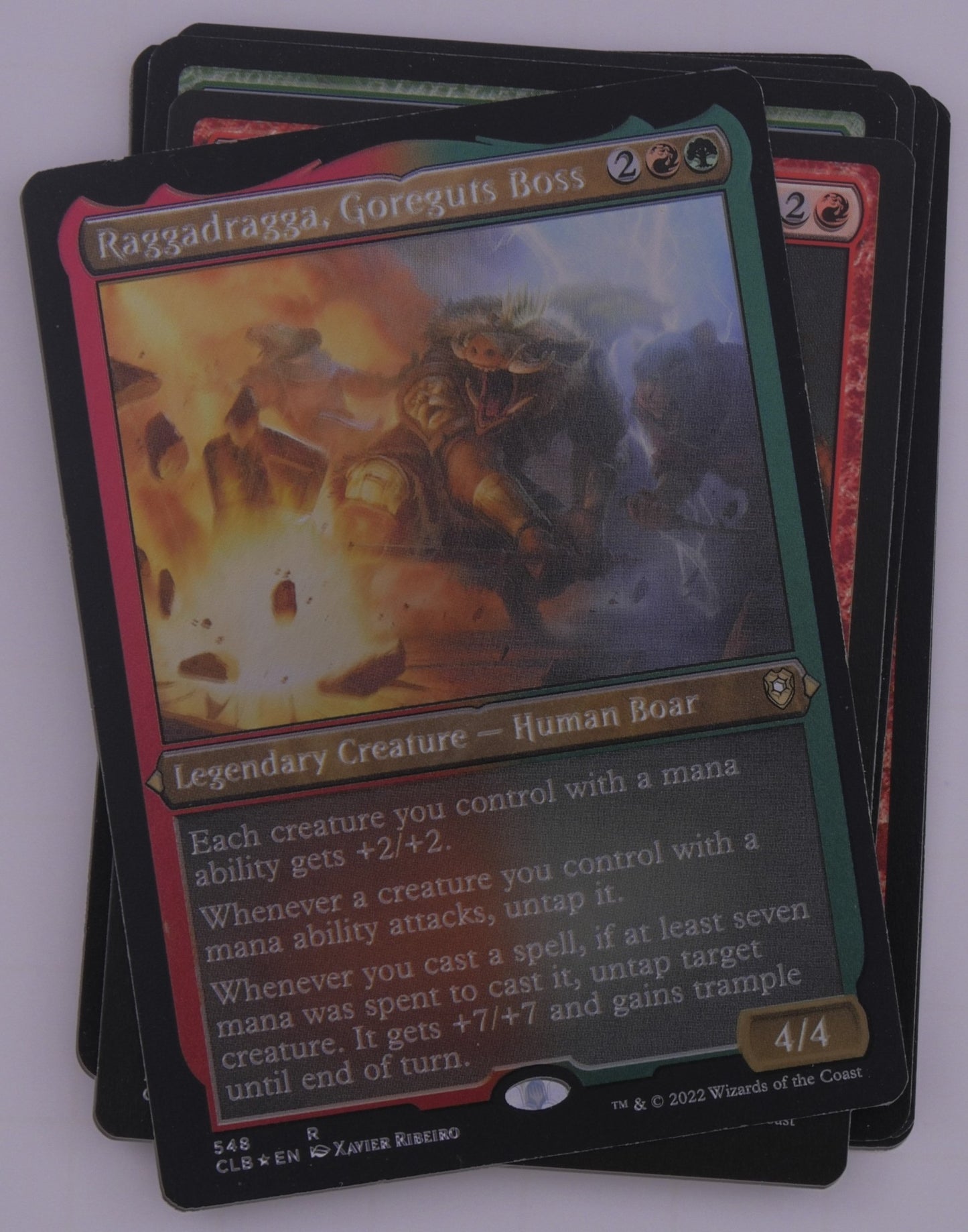 Raggadragga, Goreguts Boss – Gruul Commander Starter (15-Card Pack)