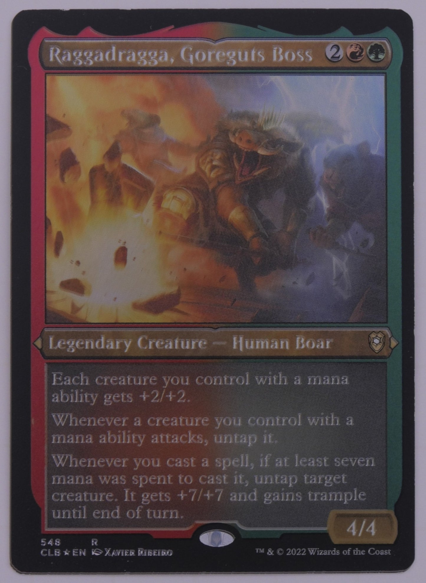 Raggadragga, Goreguts Boss – Gruul Commander Starter (15-Card Pack)