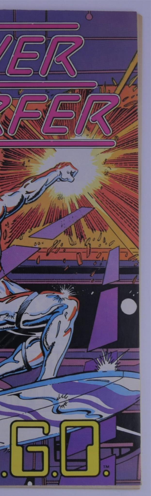 Silver Surfer #24 (Marvel, 1989) G.I.G.O. 1st App? Sci-Fi Planet Computer