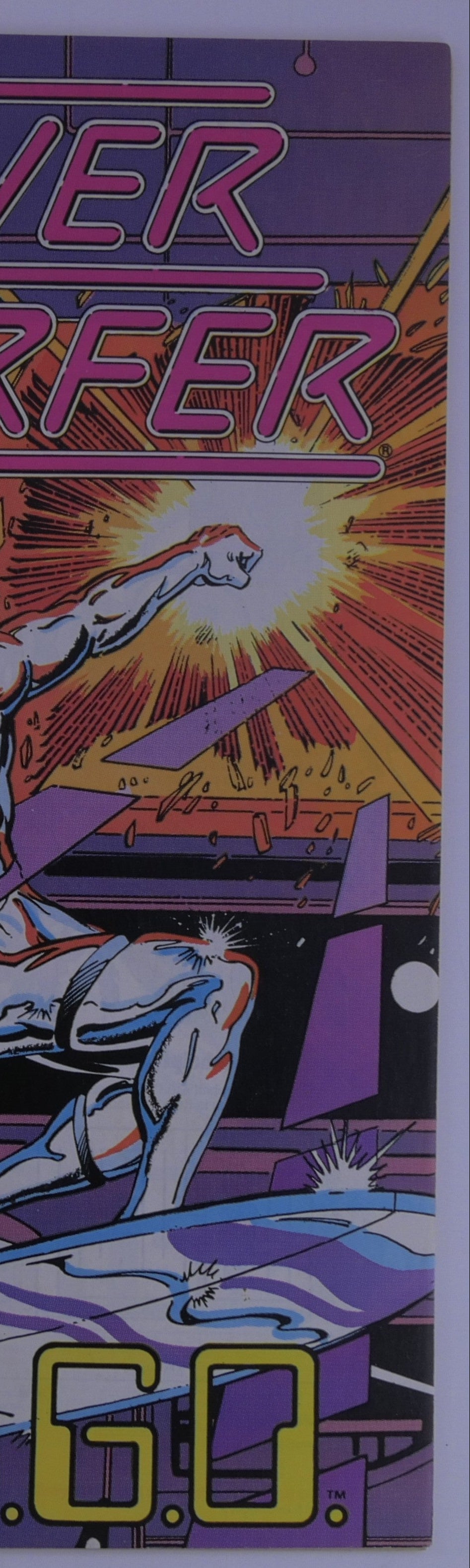 Silver Surfer #24 (Marvel, 1989) G.I.G.O. 1st App? Sci-Fi Planet Computer