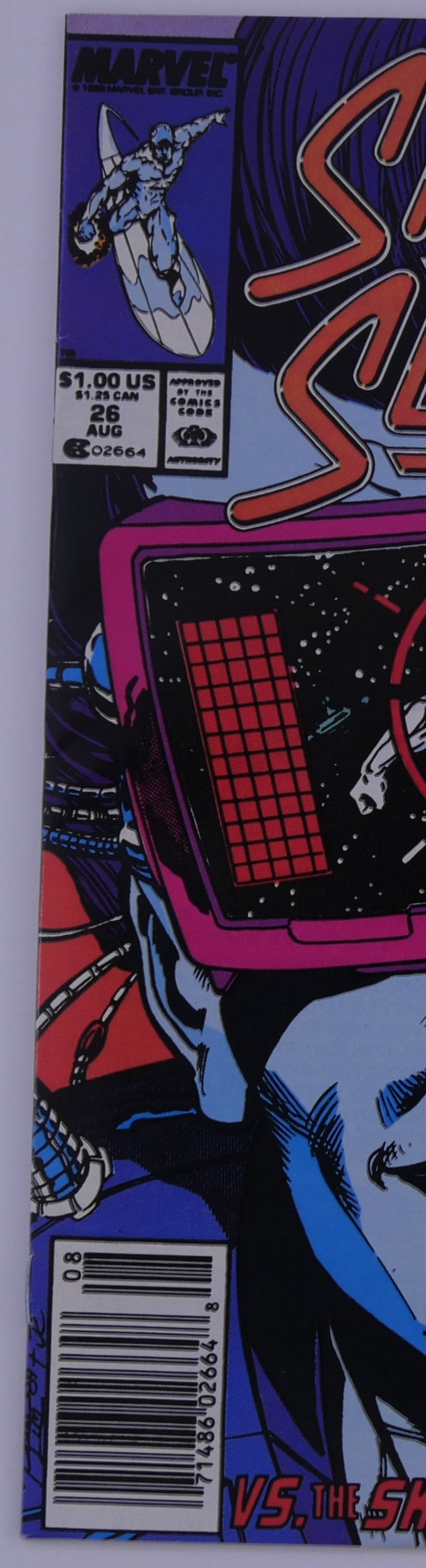 Silver Surfer #26 (Marvel, 1989) Z-Day vs Skrull That Walks Like a Kree
