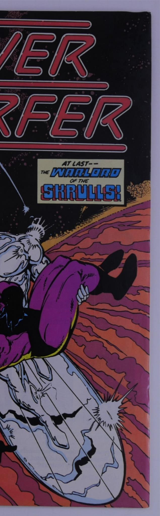 Silver Surfer #28 (Marvel, Oct 1989) “Neanderthals!” Skrull Warlord