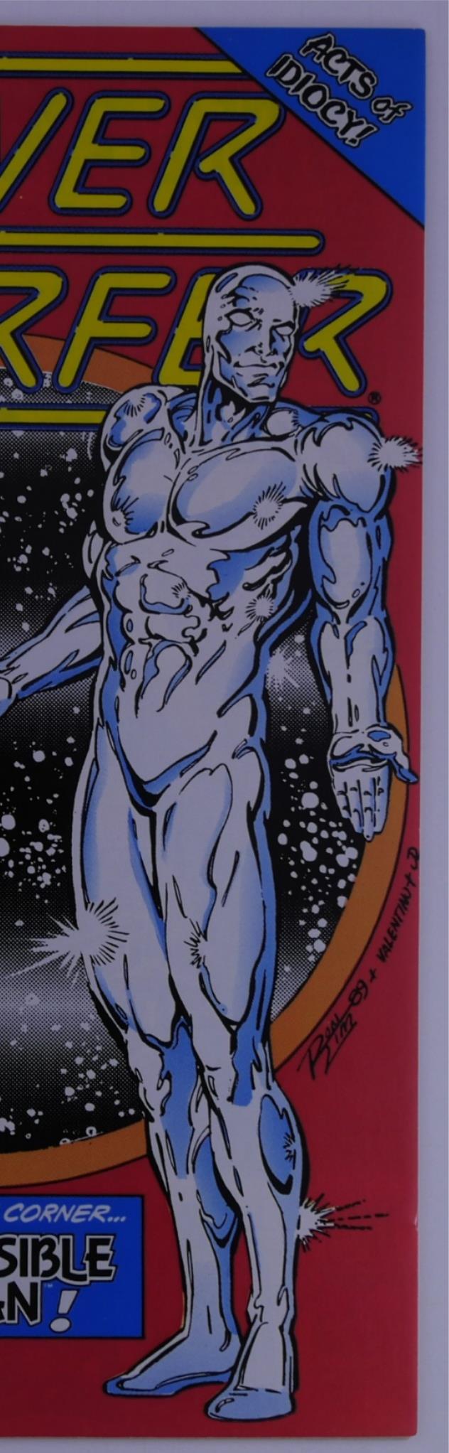 Silver Surfer #33 (Marvel, Jan 1990) Impossible Man! Acts of Idiocy!