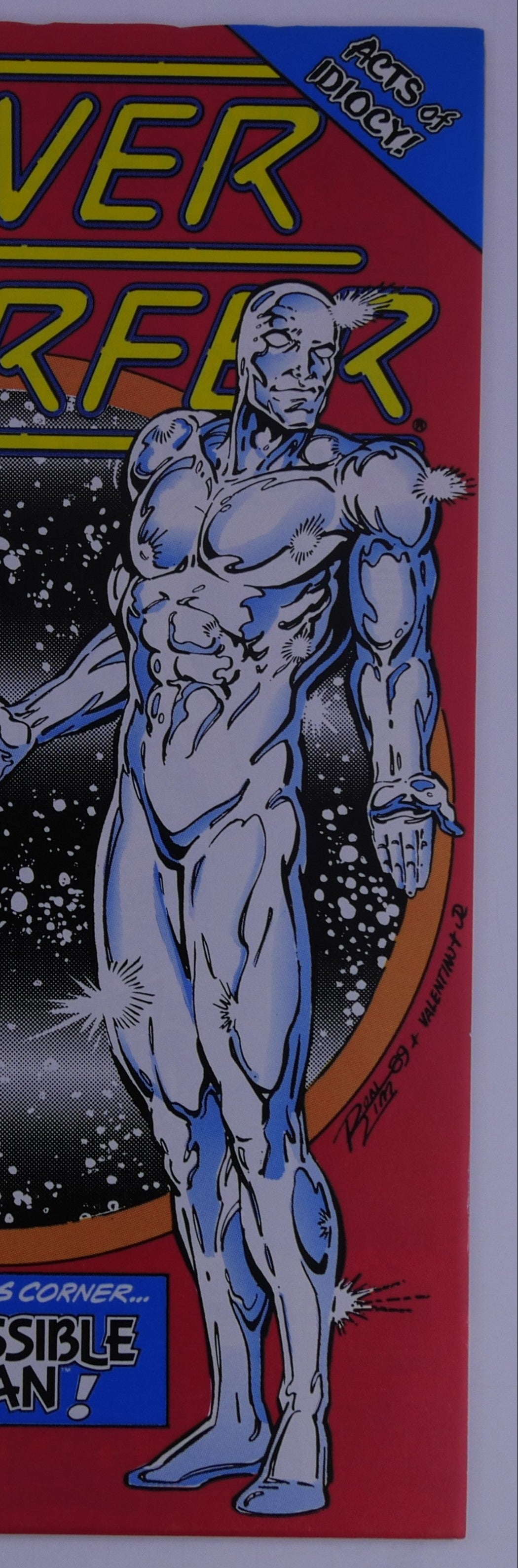 Silver Surfer #33 (Marvel, Jan 1990) Impossible Man! Acts of Idiocy!