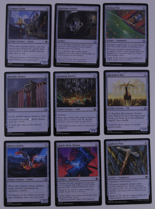 Magic: The Gathering Foundations (FDN) colorless commons and uncommons You Pick singles selection
