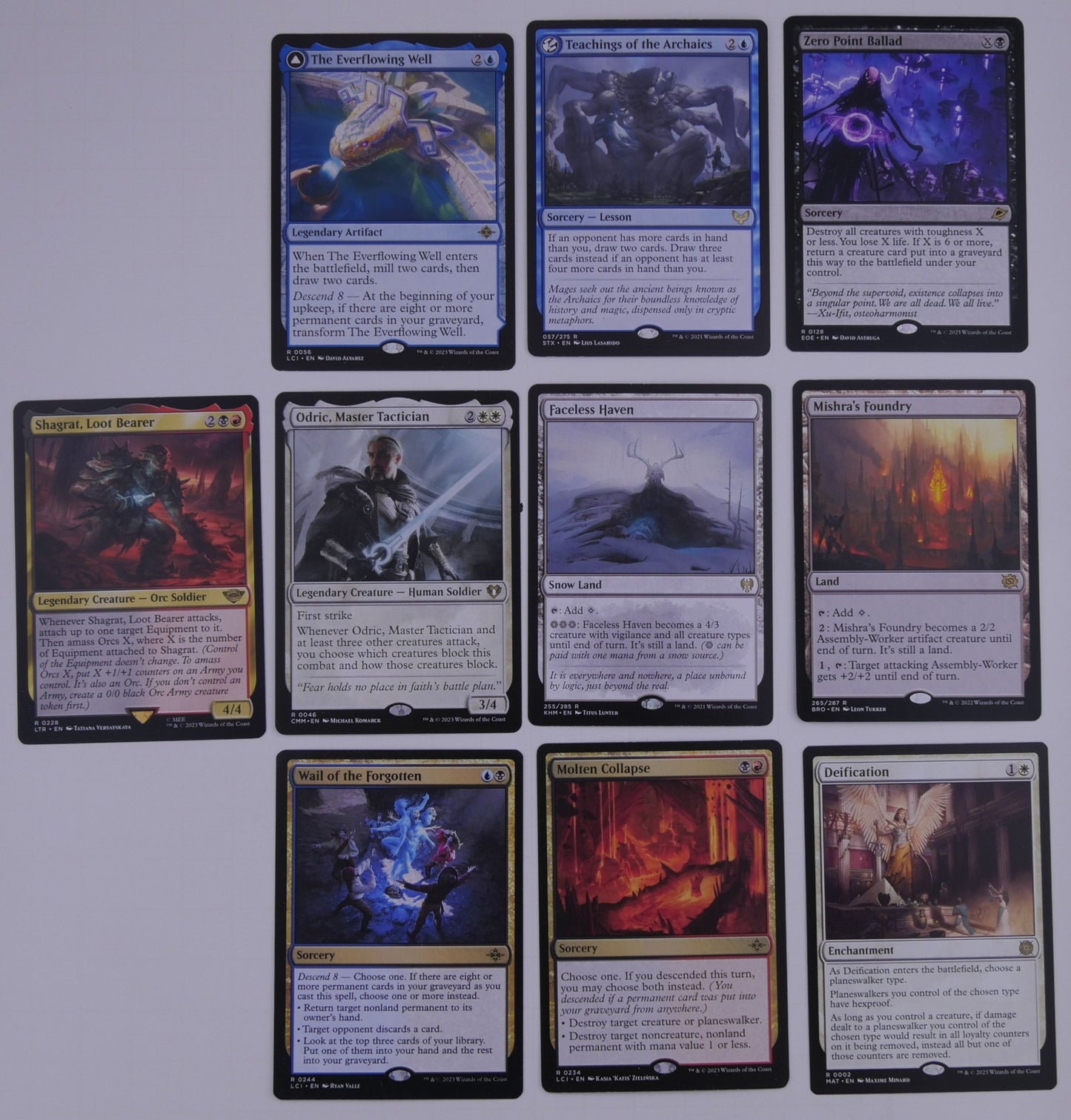 Curated Rare Pack (10) MTG — 10 Random Rares (No Duplicates)