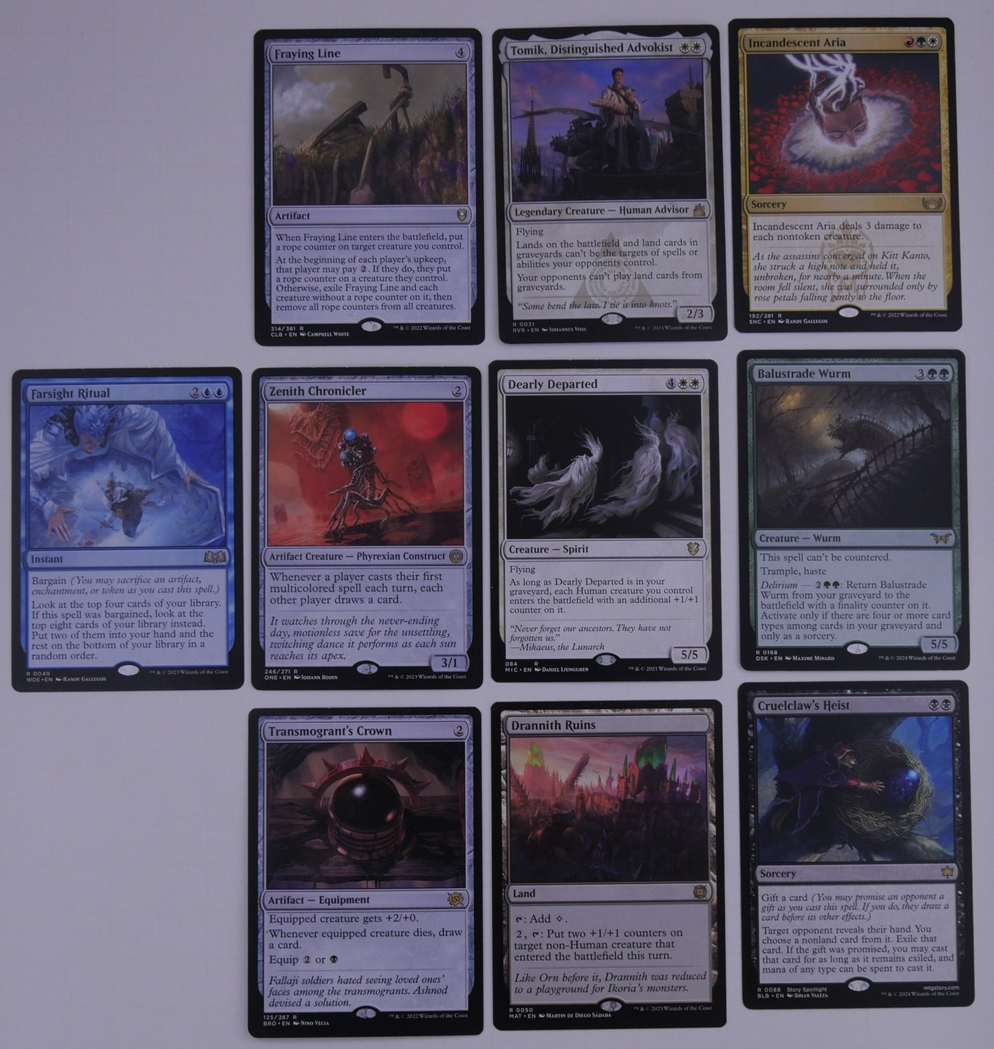 Curated Rare Pack (10) MTG — 10 Random Rares (No Duplicates)