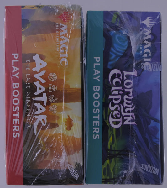 MTG sealed bundle Avatar The Last Airbender and Lorwyn Eclipsed Play Booster Boxes