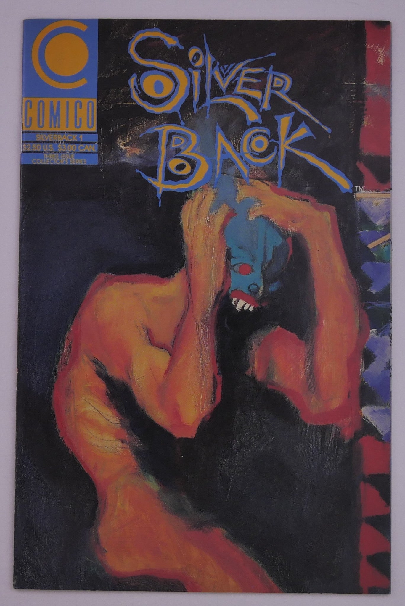 Silverback #1 from Comico—kickoff issue of a three-issue collector’s series with a bold, high-impact indie cover that pops in search grids. Shop DM Vault Co.
