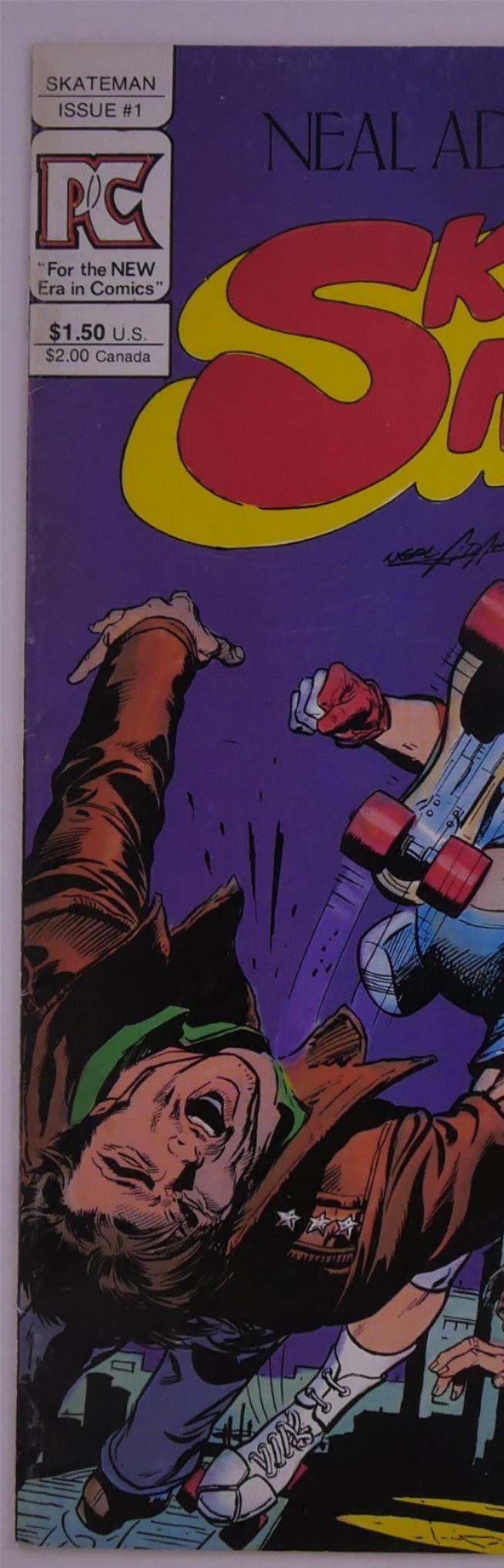 Skateman #1 (1983) Neal Adams PC Pacific Comics Copper Age Debut