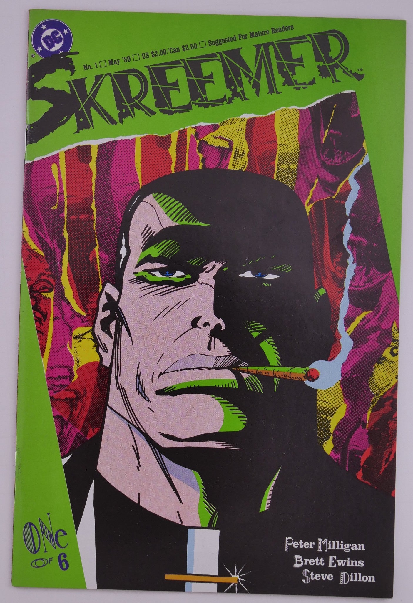 Skreemer #1–6 Complete Series (1989) DC Comics Mature Readers