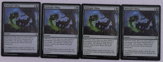Midnight Tilling Lowryn: Eclipsed 0182 MTG regular finish playset x4 DM Vault Co