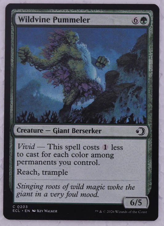 Wildvine Pummeler Lowryn: Eclipsed 0203 MTG green Giant Berserker trample DM Vault Co