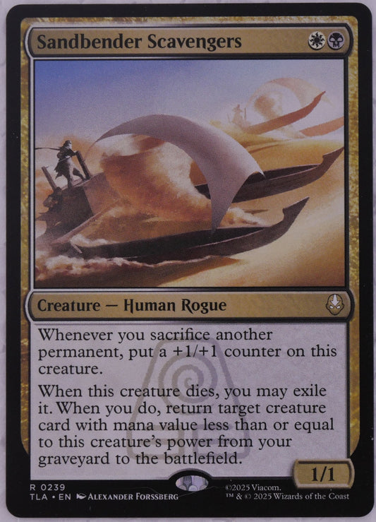 Sandbender Scavengers MTG TLA 0239 regular finish card art