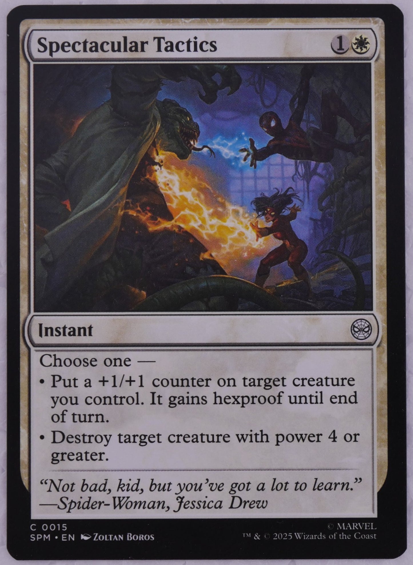Spectacular Tactics SPM 0015 MTG Marvel Spider-Man Instant Removal — DM Vault Co