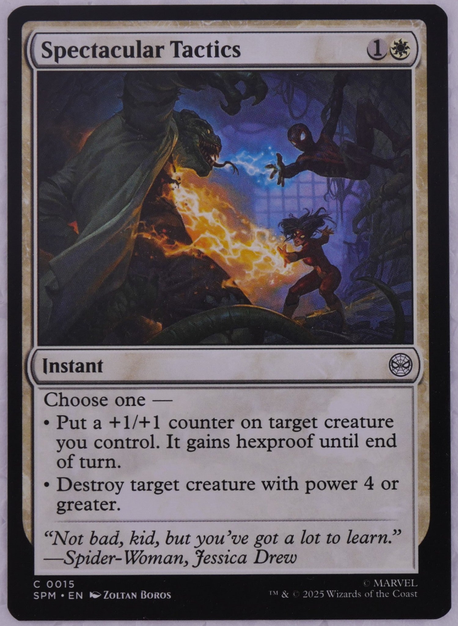 Spectacular Tactics SPM 0015 MTG Marvel Spider-Man Instant Removal — DM Vault Co