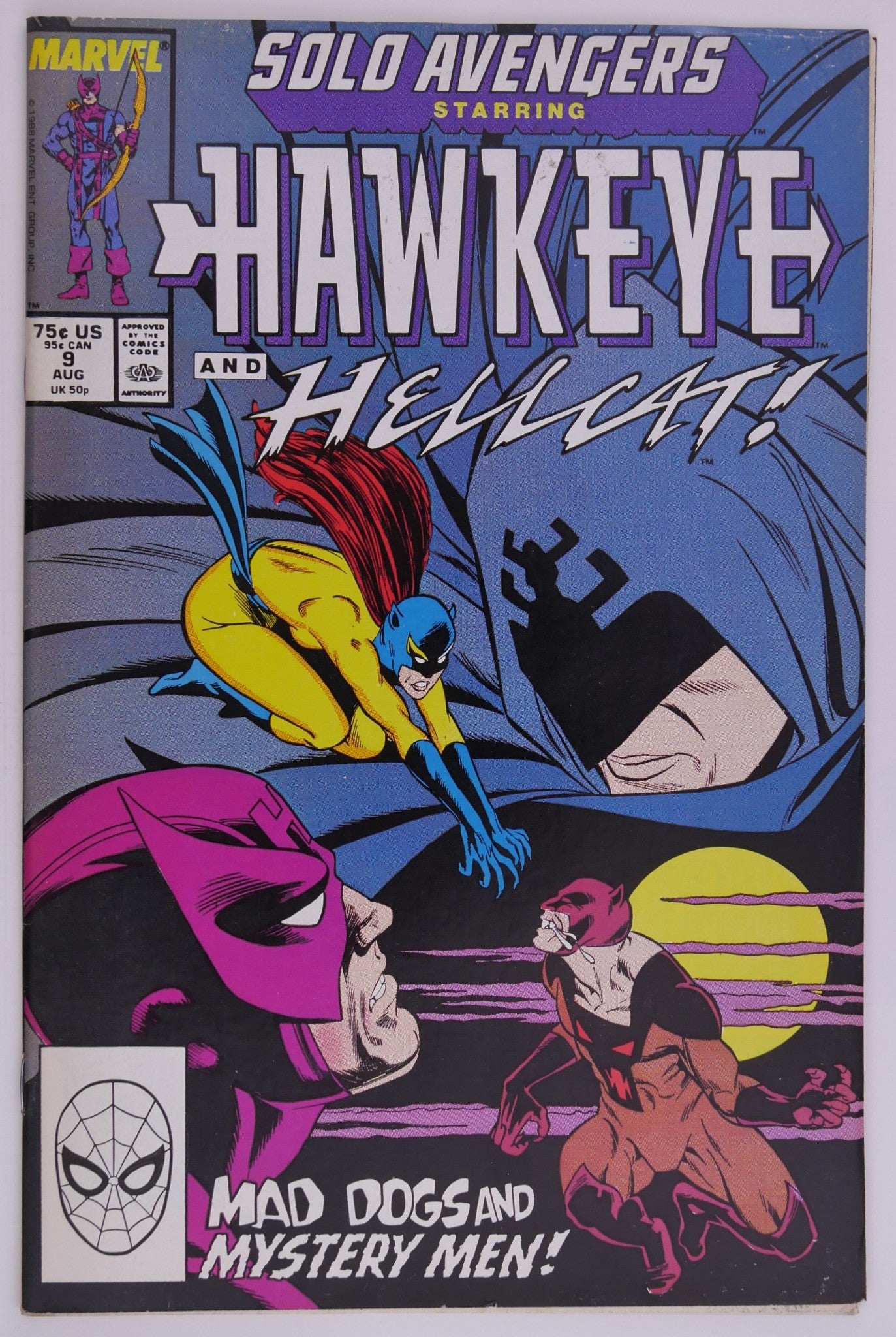 Solo Avengers Starring Hawkeye #7-11 Marvel 1988 Comic Lot
