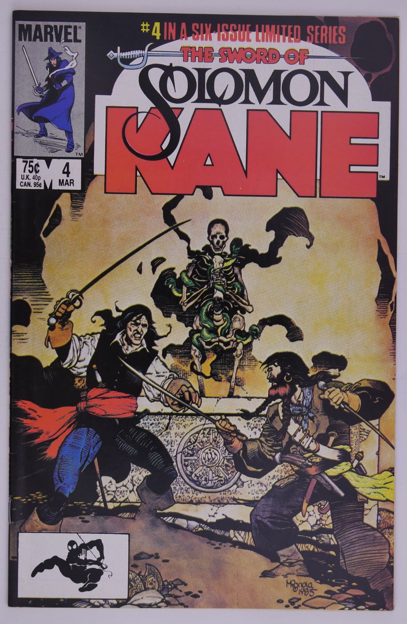 Solomon Kane #1–6 Complete Set (1985–1986) Marvel Limited Series