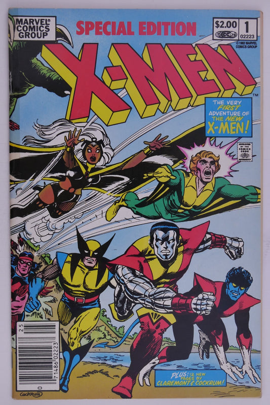 Special Edition X-Men #1 Marvel Comics oversized cover with Storm, Wolverine, Colossus and Nightcrawler.