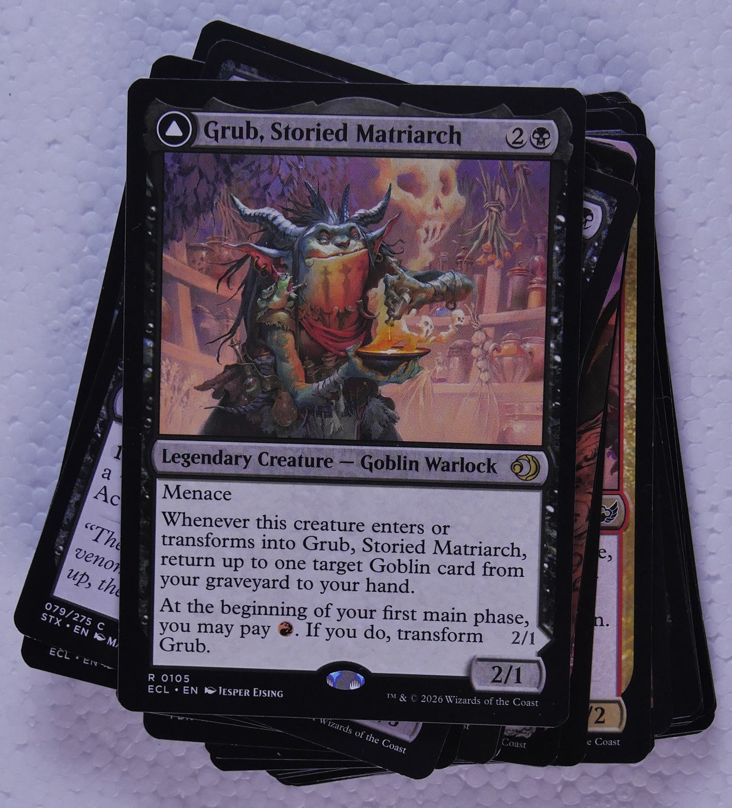 Grub, Storied Matriarch Rakdos Sacrifice Commander Bundle (30 Cards)