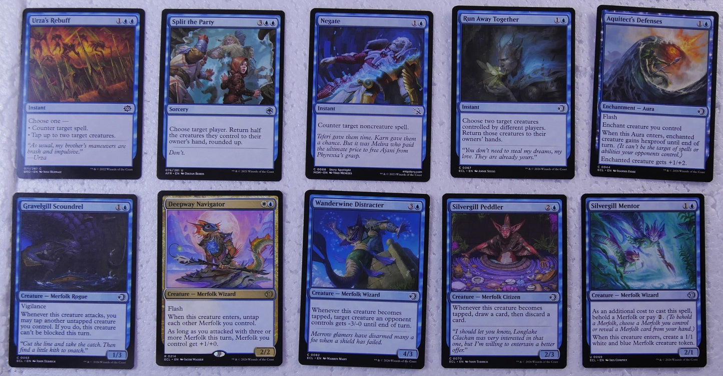 Counterspell MTG Merfolk Tempo Bundle (25 Cards)