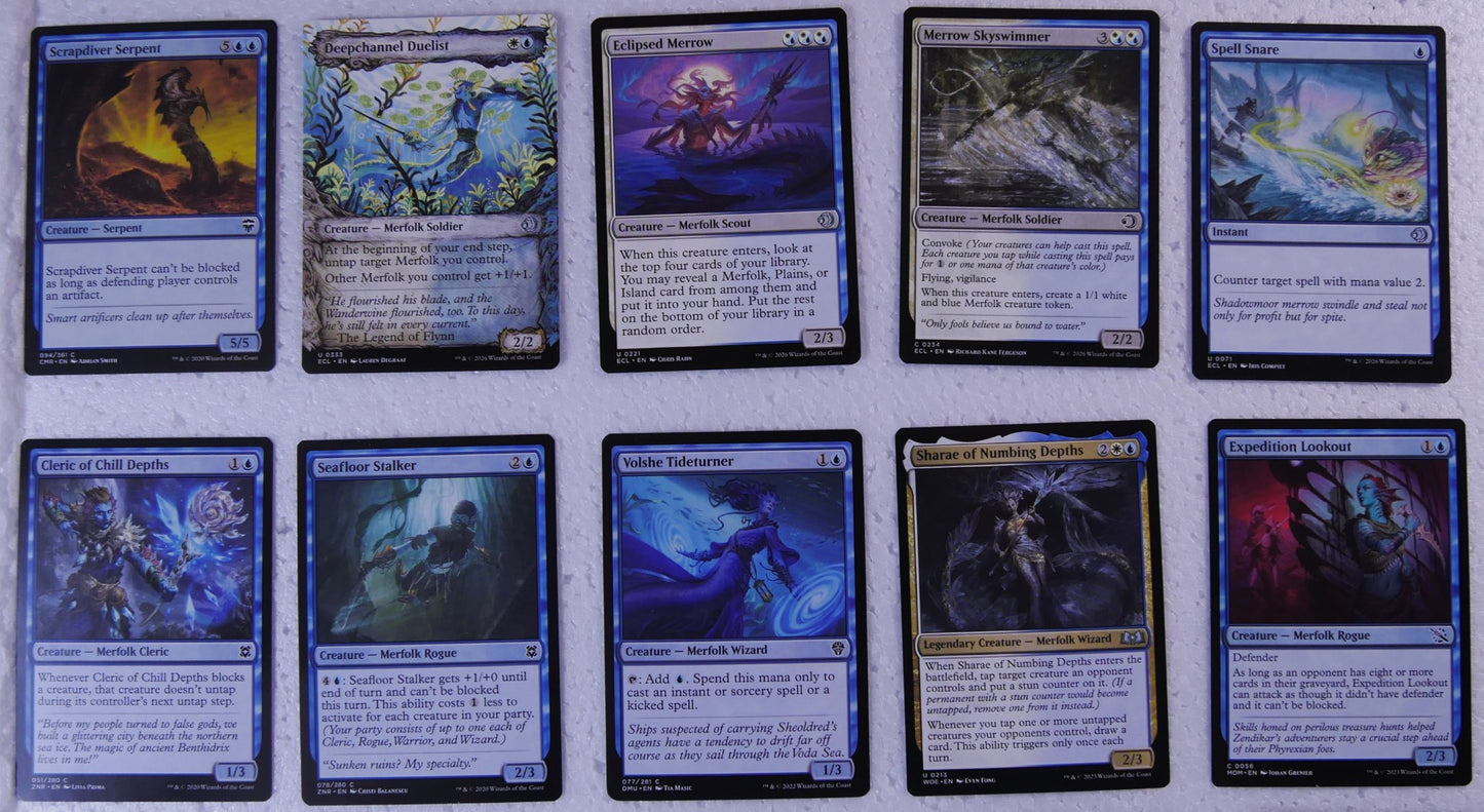 Counterspell MTG Merfolk Tempo Bundle (25 Cards)