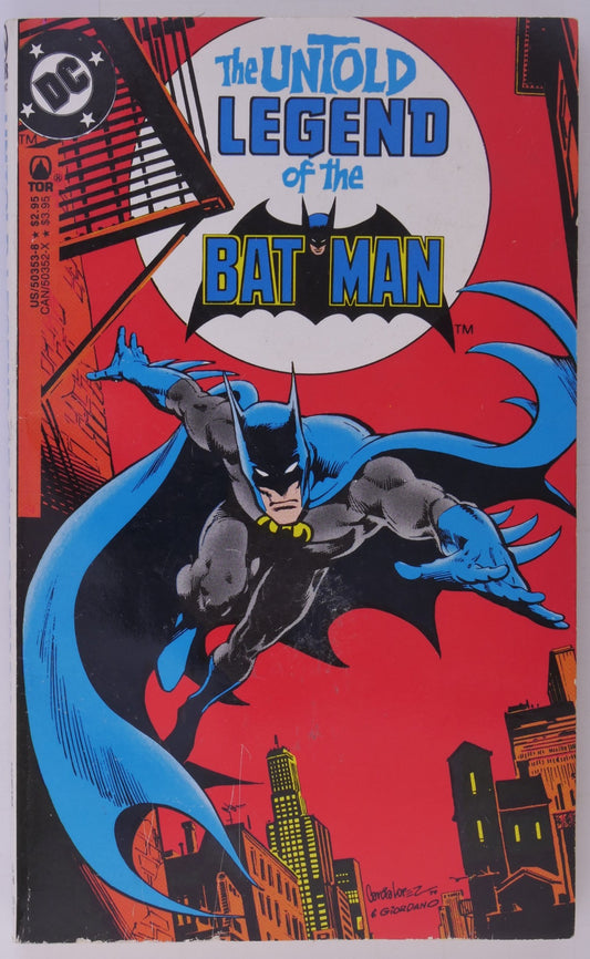 Untold Legend of the Batman 1 1980 DC cover comic book
