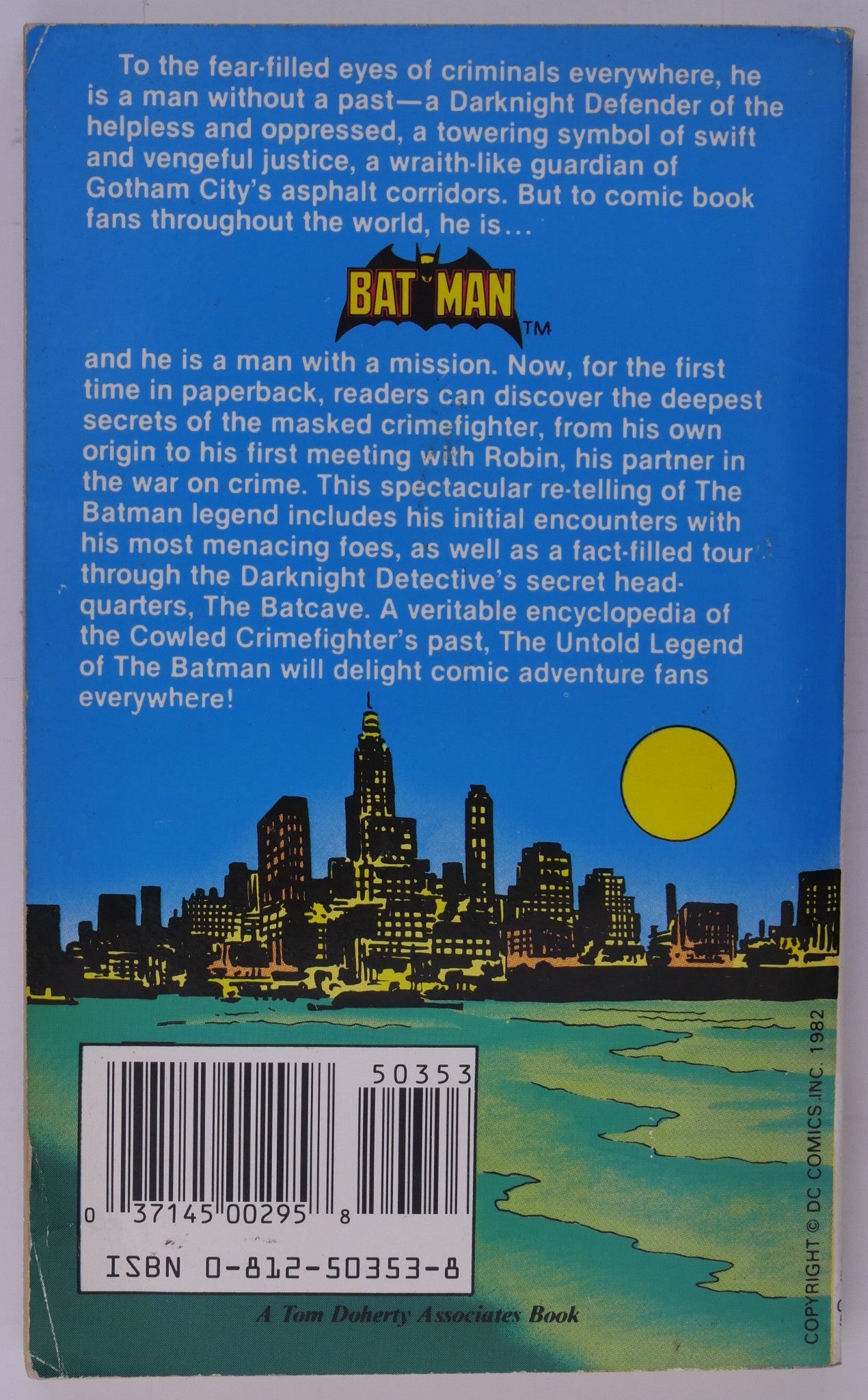 Untold Legend of the Batman 1 1982 DC John Byrne