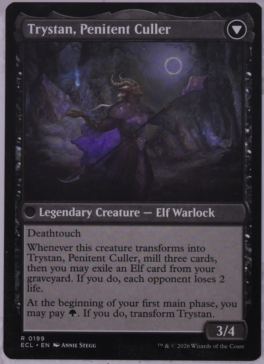 Trystan, Callous Cultivator // Penitent Culler MTG Elf Mill Drain DFC